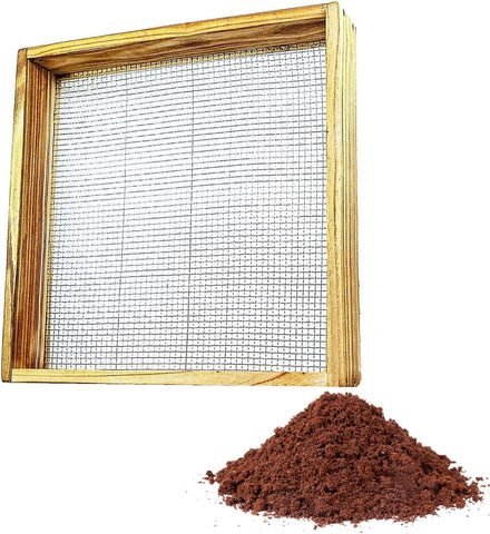 Darrahopens Home & Garden > Garden Tools > Gardening Tools Garden Sieve Soil Sifter Mesh for Compost Dirt Sand Leaves Garden Tool