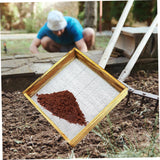 Darrahopens Home & Garden > Garden Tools > Gardening Tools Garden Sieve Soil Sifter Mesh for Compost Dirt Sand Leaves Garden Tool