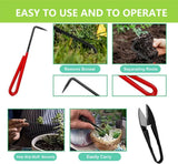 Darrahopens Home & Garden > Garden Tools > Gardening Tools Gardening Bonsai Tool Sets 15pcs Carbon Steel Garden Plant Trimming Kit Scissor Cutter Shear Heavy Duty Nylon Case Outdoor Entrenching Tools In Australia - Darrahopens