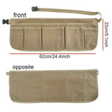 Darrahopens Home & Garden > Garden Tools > Gardening Tools Gardening Tool Waist Pouch with Multiple Pockets-Beige