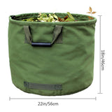Darrahopens Home & Garden > Garden Tools > Gardening Tools Grey Durable Green Garden Leaf Collection Bag