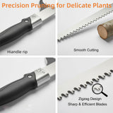 Darrahopens Home & Garden > Garden Tools > Gardening Tools Heavy-Duty 5-Piece Gardening Tool Set – 3 Pruning Shears & 2 Folding Saws, Stainless Steel Blades, Ergonomic Handles, Compact Storage – Ideal for Trees, Shrubs, Camping, and Gift-Giving