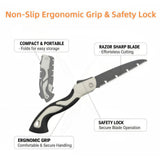 Darrahopens Home & Garden > Garden Tools > Gardening Tools Heavy-Duty 5-Piece Gardening Tool Set – 3 Pruning Shears & 2 Folding Saws, Stainless Steel Blades, Ergonomic Handles, Compact Storage – Ideal for Trees, Shrubs, Camping, and Gift-Giving