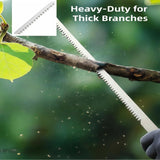 Darrahopens Home & Garden > Garden Tools > Gardening Tools Heavy-Duty 5-Piece Gardening Tool Set – 3 Pruning Shears & 2 Folding Saws, Stainless Steel Blades, Ergonomic Handles, Compact Storage – Ideal for Trees, Shrubs, Camping, and Gift-Giving