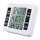 Darrahopens Home & Garden > Garden Tools > Gardening Tools Indoor Outdoor Thermometer Digital Hygrometer Thermometer Wireless Temperature and Humidity Gauge Monitor with 2 Sensors In Australia - Darrahopens