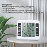 Darrahopens Home & Garden > Garden Tools > Gardening Tools Indoor Outdoor Thermometer Digital Hygrometer Thermometer Wireless Temperature and Humidity Gauge Monitor with 2 Sensors In Australia - Darrahopens