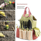 Darrahopens Home & Garden > Garden Tools > Gardening Tools Landscaping9-PieceSet(IncludesTools,Shears,Bag,WateringCan)