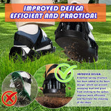 Darrahopens Home & Garden > Garden Tools > Gardening Tools Lawn Aerator Shoes with Spring Base & Spikes: Adjustable Strap, Double-Layer Design for Healthy Lawns in Australian Gardens