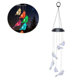 Darrahopens Home & Garden > Garden Tools > Gardening Tools LED Solar Wind Chimes Color Change Waterproof Bird Wind Chimes Light for Courtyard Garden Patio In Australia - Darrahopens