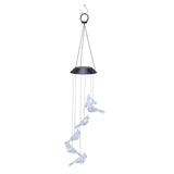Darrahopens Home & Garden > Garden Tools > Gardening Tools LED Solar Wind Chimes Color Change Waterproof Bird Wind Chimes Light for Courtyard Garden Patio In Australia - Darrahopens
