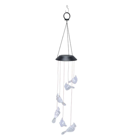Darrahopens Home & Garden > Garden Tools > Gardening Tools LED Solar Wind Chimes Color Change Waterproof Bird Wind Chimes Light for Courtyard Garden Patio In Australia - Darrahopens