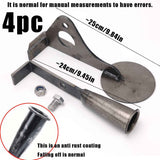 Darrahopens Home & Garden > Garden Tools > Gardening Tools Manual Tree Root Cutter Heavy Duty for Garden and Farm Use-Grey