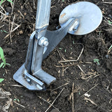 Darrahopens Home & Garden > Garden Tools > Gardening Tools Manual Tree Root Cutter Heavy Duty for Garden and Farm Use-Grey