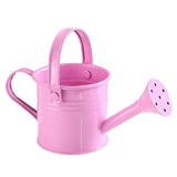 Darrahopens Home & Garden > Garden Tools > Gardening Tools Mini Iron Watering Can Sprinkler Spray Bottle Pink Forging Metal with Handle