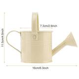 Darrahopens Home & Garden > Garden Tools > Gardening Tools Mini Iron Watering Can Sprinkler Spray Bottle Pink Forging Metal with Handle