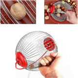 Darrahopens Home & Garden > Garden Tools > Gardening Tools Nut Picker - Side opening for emptying walnuts, rolling picker for pine cones, picker, collector, ball picker for walnuts, pecans S