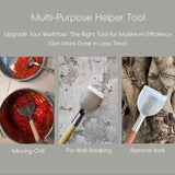 Darrahopens Home & Garden > Garden Tools > Gardening Tools One-Piece Construction Precision-Sharpened Edge Gardening Trowel-Silver