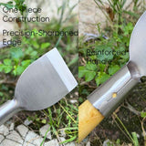 Darrahopens Home & Garden > Garden Tools > Gardening Tools One-Piece Construction Precision-Sharpened Edge Gardening Trowel-Silver