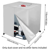 Darrahopens Home & Garden > Garden Tools > Gardening Tools Oxford Cloth Water Tank Cover Dustproof Bucket Protector Heavy Duty Shield Cover