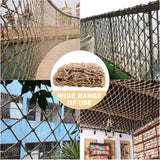 Darrahopens Home & Garden > Garden Tools > Gardening Tools Plant Support Net for Climbing Plants - 2 x 5 Meters - Jute Climbing Net - Natural & Sustainable