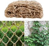 Darrahopens Home & Garden > Garden Tools > Gardening Tools Plant Support Net for Climbing Plants - 2 x 5 Meters - Jute Climbing Net - Natural & Sustainable