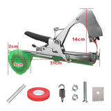 Darrahopens Home & Garden > Garden Tools > Gardening Tools Plant Tying Machine Tape Tool for Tomatoes Peppers Grapes Cucumbers and Vining Vegetables Quickly and Easily Tie, Great for Gardeners Farmers, with Tapes, Spare Parts, Staples - Green