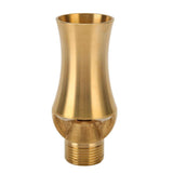 Darrahopens Home & Garden > Garden Tools > Gardening Tools Pond Sprinkler Water Fountain Nozzle Copper Ice Tower Cascade Cedar Spray Head for Garden Pond G1/2 G3/4 Universal 9.5cm In Australia - Darrahopens