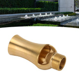 Darrahopens Home & Garden > Garden Tools > Gardening Tools Pond Sprinkler Water Fountain Nozzle Copper Ice Tower Cascade Cedar Spray Head for Garden Pond G1/2 G3/4 Universal 9.5cm In Australia - Darrahopens