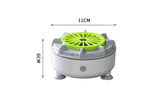 Darrahopens Home & Garden > Garden Tools > Gardening Tools Portable Dish Washing Machine Ultrasonic Dishwasher USB Dish Cleaner Washing Tools for Dishware Fruit Vegetable for Home Kitchen