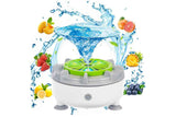 Darrahopens Home & Garden > Garden Tools > Gardening Tools Portable Dish Washing Machine Ultrasonic Dishwasher USB Dish Cleaner Washing Tools for Dishware Fruit Vegetable for Home Kitchen