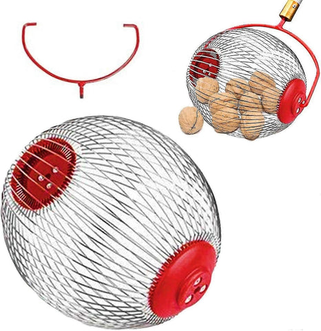 Darrahopens Home & Garden > Garden Tools > Gardening Tools Side Opening Nut Picker for Walnuts and Pine Cones Collector Compatible with Oral-B