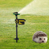 Darrahopens Home & Garden > Garden Tools > Gardening Tools Sprinkler Automatic Rotating Large Area Solar Motion Activated Animal Repellent Sprinkler Garden Animal Deterrent In Australia - Darrahopens
