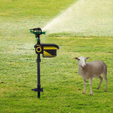 Darrahopens Home & Garden > Garden Tools > Gardening Tools Sprinkler Automatic Rotating Large Area Solar Motion Activated Animal Repellent Sprinkler Garden Animal Deterrent In Australia - Darrahopens