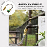 Darrahopens Home & Garden > Garden Tools > Gardening Tools Sprinkler Hose Extender - 1ft Garden Water Hose Connector for Outdoor Faucet Adapter