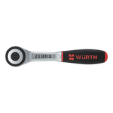 Darrahopens Home & Garden > Garden Tools > Gardening Tools Wurth 1/4" Reversible Ratchet Wrench 360 Degree Twist Handle Chrome Vanadium 135mm