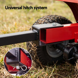Darrahopens Home & Garden > Garden Tools > Herbicides Giantz 150kg ATV Garden Trailer Weed Sprayer Tow Behind Cart Ride on Mower Attachment Black In Australia - Darrahopens