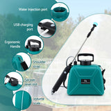 Darrahopens Home & Garden > Garden Tools > Herbicides Giantz Weed Sprayer Garden Sprayer USB Charging Electric Shoulder Sprayer 5L
