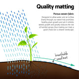 Darrahopens Home & Garden > Garden Tools > Herbicides Instahut 2x50m Weed Mat 110GSM Weed Control Mat Plant