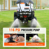 Darrahopens Home & Garden > Garden Tools > Herbicides VEVOR ATV Sprayer 60 L/15.9 Gal ATV/UTV Spot Sprayer with A Nozzle Boom 1.9 GPM
