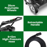 Darrahopens Home & Garden > Garden Tools Kolner Lt-12a 7hp 2200psi Petrol Engine High Pressure Washer 7.5lpm