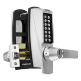 Darrahopens Home & Garden > Garden Tools > Leaf Blowers VEVOR Mechanical Keyless Entry Door Lock, 14 Key Mechanical Door Lock with Keys, Mechanical Keypad Door Lock with Handle, Stainless Steel Waterproof Keyless Gate Lock, for Home Office Outdoor Garage