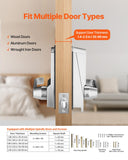 Darrahopens Home & Garden > Garden Tools > Leaf Blowers VEVOR Mechanical Keyless Entry Door Lock, 14 Key Mechanical Door Lock with Keys, Mechanical Keypad Door Lock with Handle, Stainless Steel Waterproof Keyless Gate Lock, for Home Office Outdoor Garage