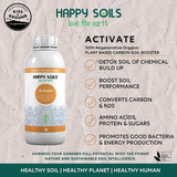 Darrahopens Home & Garden > Garden Tools > Sands & Soils 5L Happy Soils Activate - Carbon & Microbe Booster