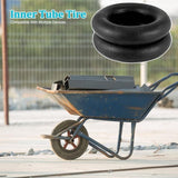 Darrahopens Home & Garden > Garden Tools > Spreaders & Wheelbarrows 2 pcs Wheelbarrow Inner Tube, 4.80/4.00-8 Wheelbarrow Inner Tubes, Wheelbarrow Inner Tubes, For Handcart, Transport