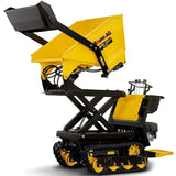 Darrahopens Home & Garden > Garden Tools > Spreaders & Wheelbarrows BAUMR-AG Tracked High Lifting/Tipping Power Barrow, 500kg Load Capacity, Hydrostatic, 9hp Engine