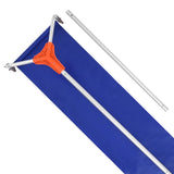Darrahopens Home & Garden > Garden Tools > Spreaders & Wheelbarrows VEVOR Snow Roof Rake, 27cm Aluminum Blade, 1.25-5.24 m Adjustable Roof Snow Scraper with Wheels & Slide, Lightweight Snows Removal Tool for House Rooftop Leaves Debris Clearing