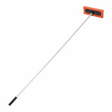 Darrahopens Home & Garden > Garden Tools > Spreaders & Wheelbarrows VEVOR Snow Roof Rake, 45cm Foam Blade, 2.25-5.62 m Adjustable Roof Snow Scraper, Extension Tubes & Non-Slip Handle, Lightweight Snows Removal Tool for House Leaves Debris Clearing