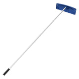 Darrahopens Home & Garden > Garden Tools > Spreaders & Wheelbarrows VEVOR Snow Roof Rake, 60cm PP Plastic Blade, 1.18-5.55 m Adjustable Roof Snow Scraper with Wheels, Anti-Slip Handle Snows Removal Tool, Lightweight House Rooftop Rake for Leaves Debris Removal