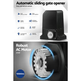 darrahopens Home & Garden > Gate Openers Auto Electric Sliding Gate Opener 1000KG Keypad 6M Rails