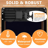 Darrahopens Home & Garden > Gate Openers > Fence & Gate Accessories CARLA HOME Automatic Chicken Coop Door Opener with Timer Control, Anti-Pinch Protection, LCD Display & Battery Powered for Backyard Chickens